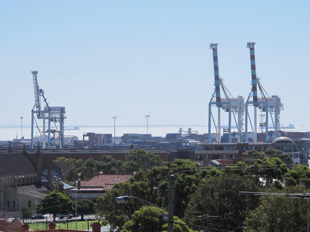 Studio 204 With Harbour, Ocean And Sunset Views From The Balcony Fremantle Eksteriør billede